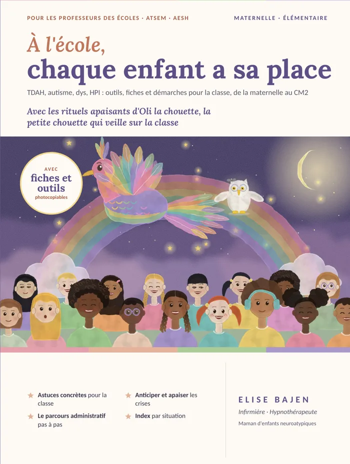 Couverture du livre « À l'école, chaque enfant a sa place »